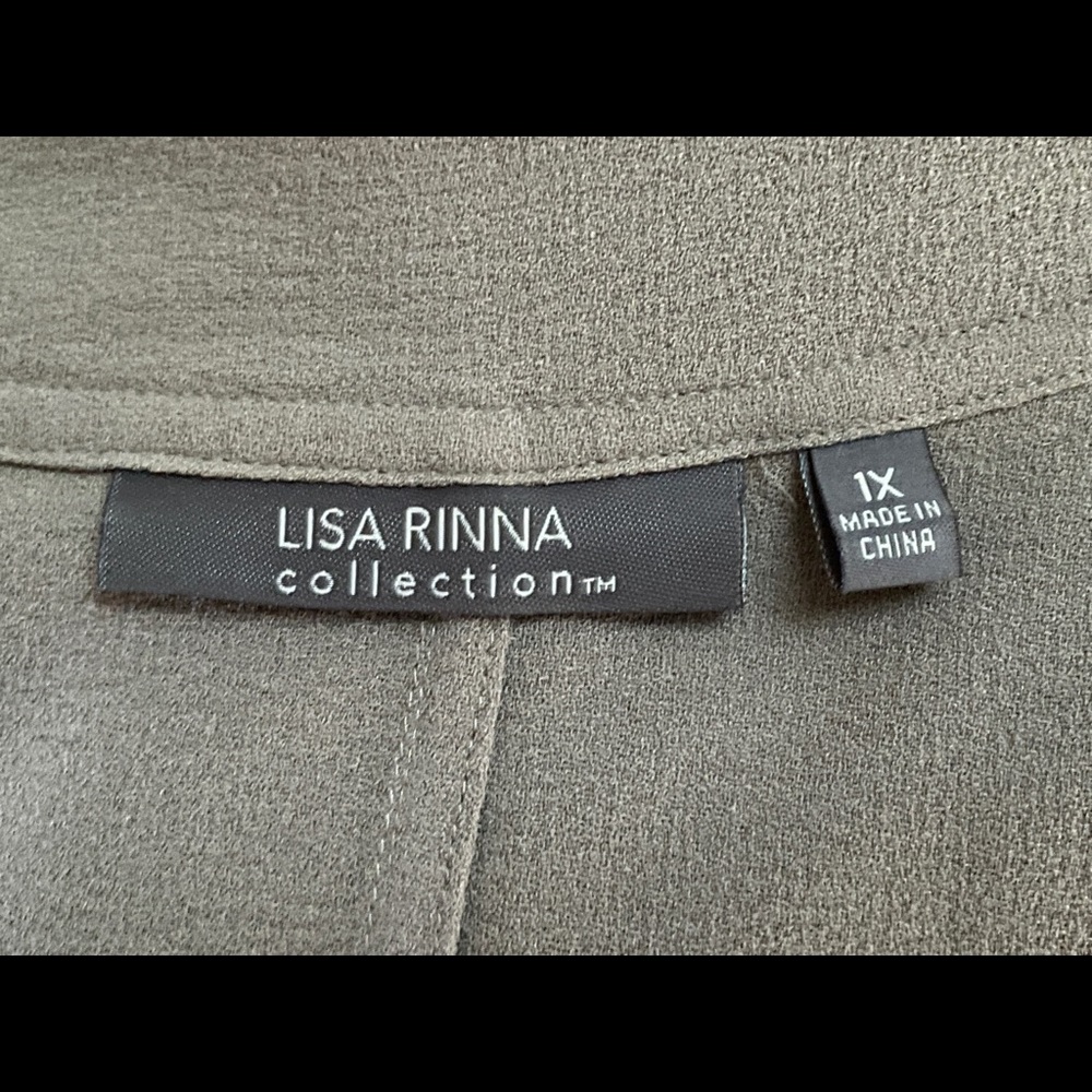 Lisa Rinna Taupe Vest 1X - Picture 13 of 13